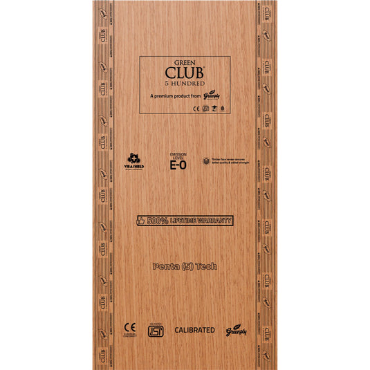 Green Club 500 Plywood Size 8 Ft x 4 Ft(2440 MM x 1220 MM) Thickness 12 MM | Greenply