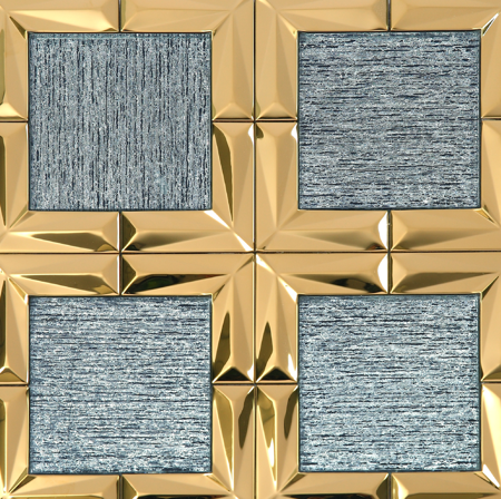 Element Decor MG02 Diva Luxurious Mosaic Series Wall Panel Size 1 ft x 1 ft
