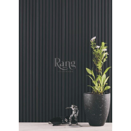 12 mm Groove Charcoal Rafters by "I for Interior" at Bandikodigehalli 562149 Karnataka Bangalore. Offers best price at wholesale rate. GrooveCharcoal Wall Panels by Rang near me