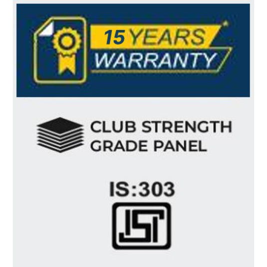 SIAMPLY INVENT CLUB 111 plywood by IFI - Trusted Interior Materials product store, featuring advanced OCTAPRO Technology, termite, borer, and fungal resistant, BWP resin, boiling waterproof, fire resistant, zero emissions, 4X lifetime warranty, available in Bangalore and India.