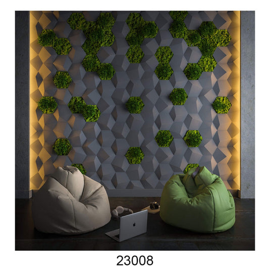 23008 - 3D Wall Panels 8 Ft x 4 Ft(2440mm x 1220mm)